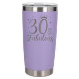 Lavender Thermal Metal Coffee Cup