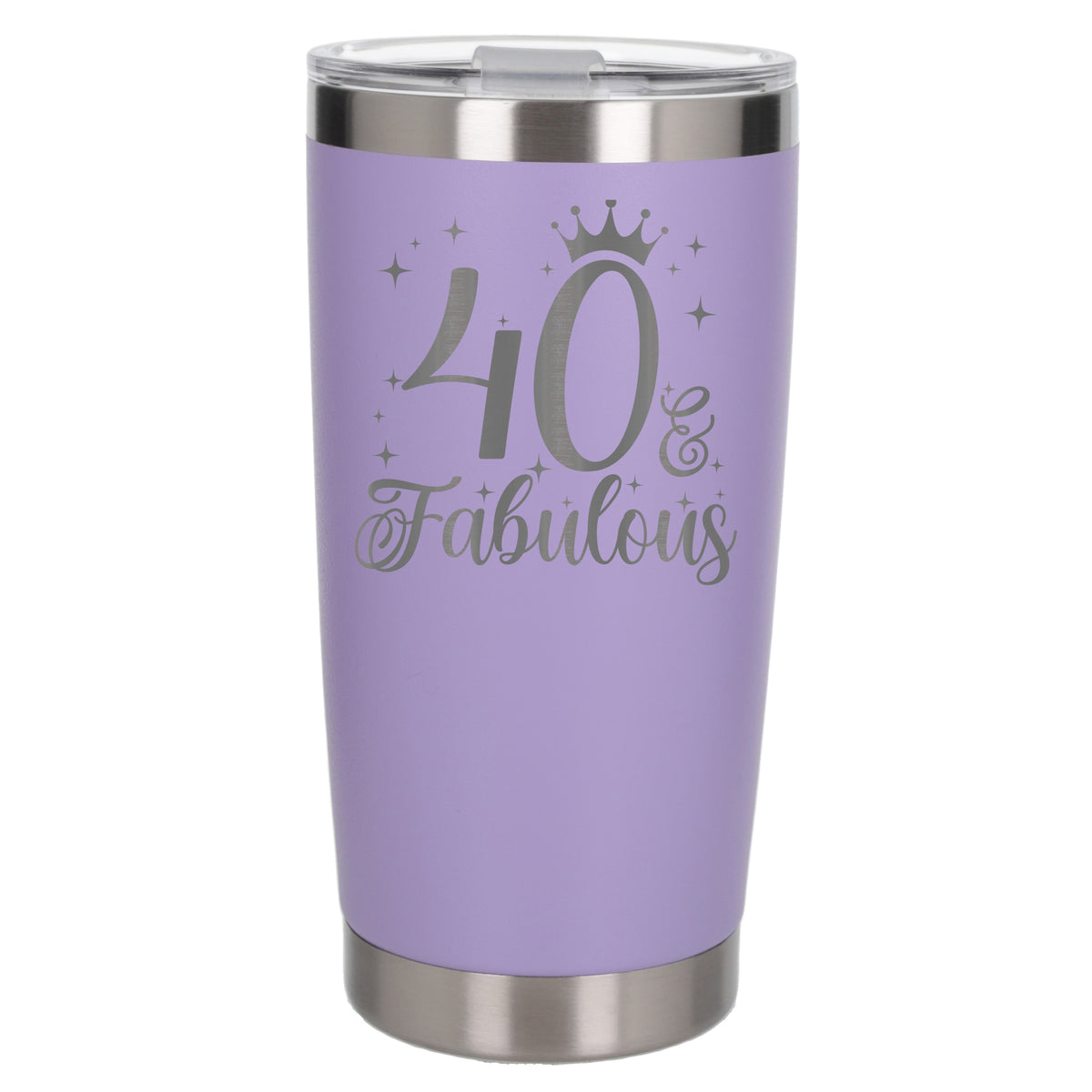 Lavender Thermal Metal Coffee Cup