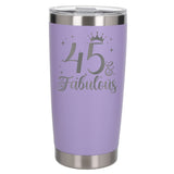 Lavender Thermal Metal Coffee Cup