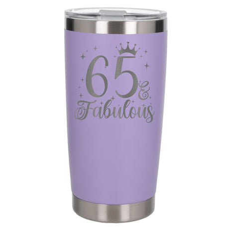 Lavender Thermal Metal Coffee Cup