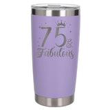 Lavender Thermal Metal Coffee Cup