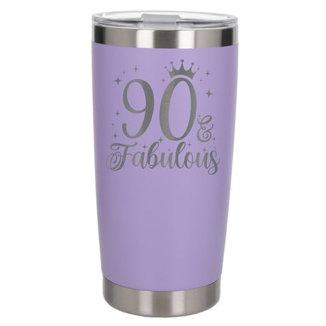 Lavender Thermal Metal Coffee Cup