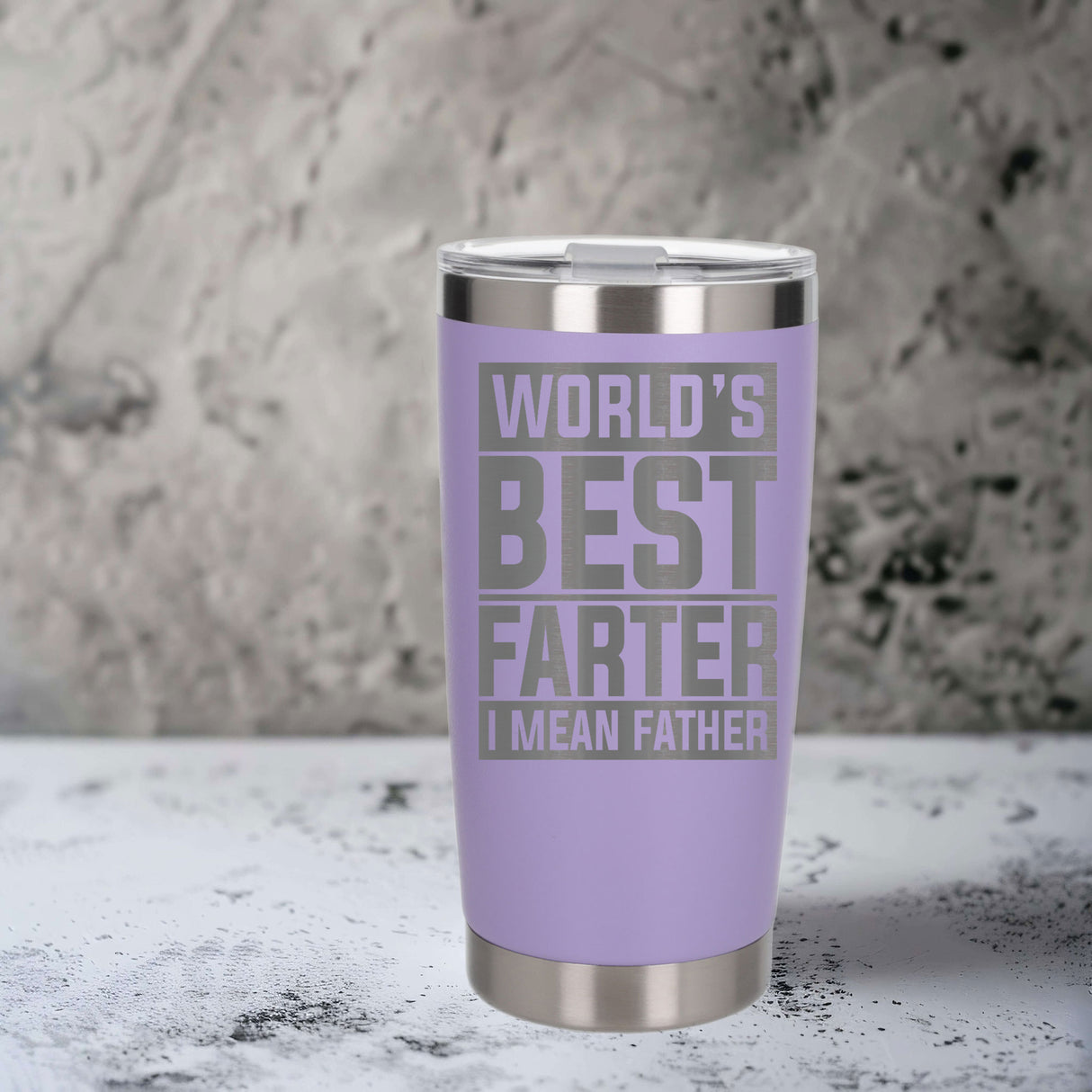 Lavender Thermal Metal Coffee Cup