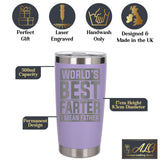 Lavender Thermal Metal Coffee Cup