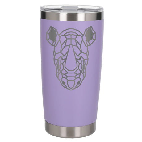 Lavender Thermal Metal Coffee Cup