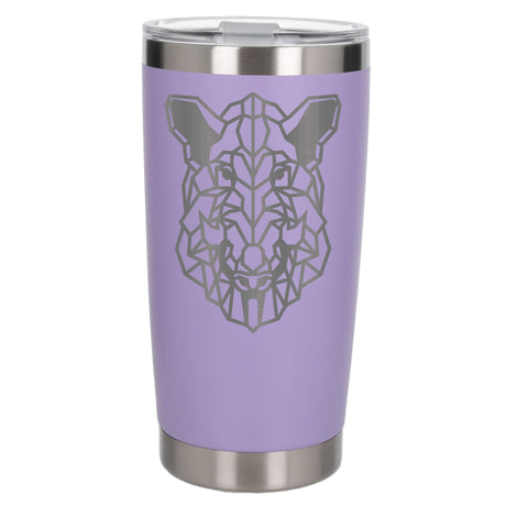 Lavender Thermal Metal Coffee Cup