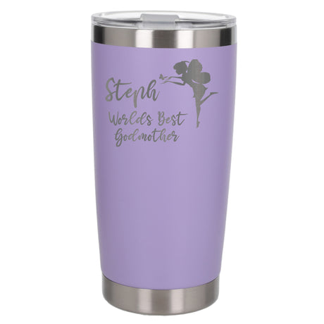 Lavender Thermal Metal Coffee Cup