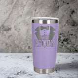 Lavender Thermal Metal Coffee Cup