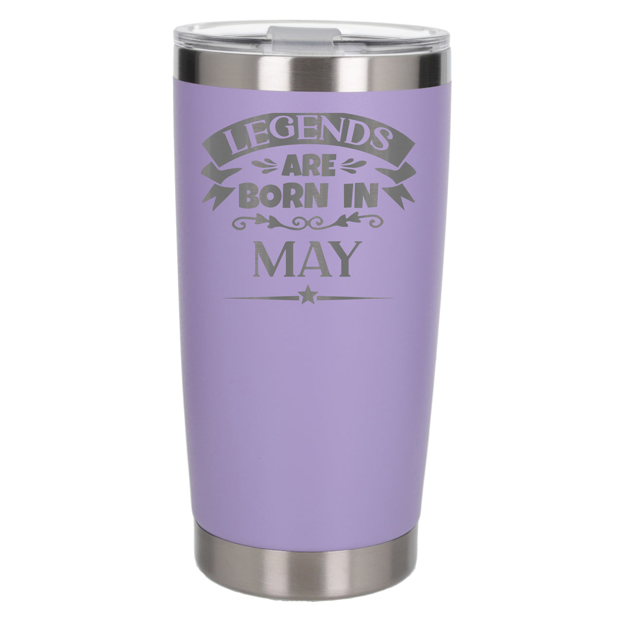 Lavender Thermal Metal Coffee Cup