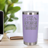 Lavender Thermal Metal Coffee Cup