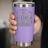 Lavender Thermal Metal Coffee Cup