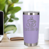Lavender Thermal Metal Coffee Cup
