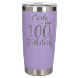 Lavender Thermal Metal Coffee Cup