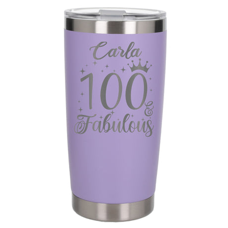 Lavender Thermal Metal Coffee Cup