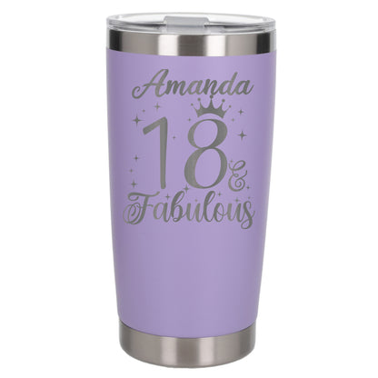 Lavender Thermal Metal Coffee Cup