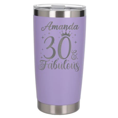Lavender Thermal Metal Coffee Cup