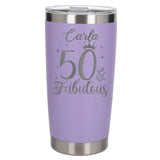 Lavender Thermal Metal Coffee Cup