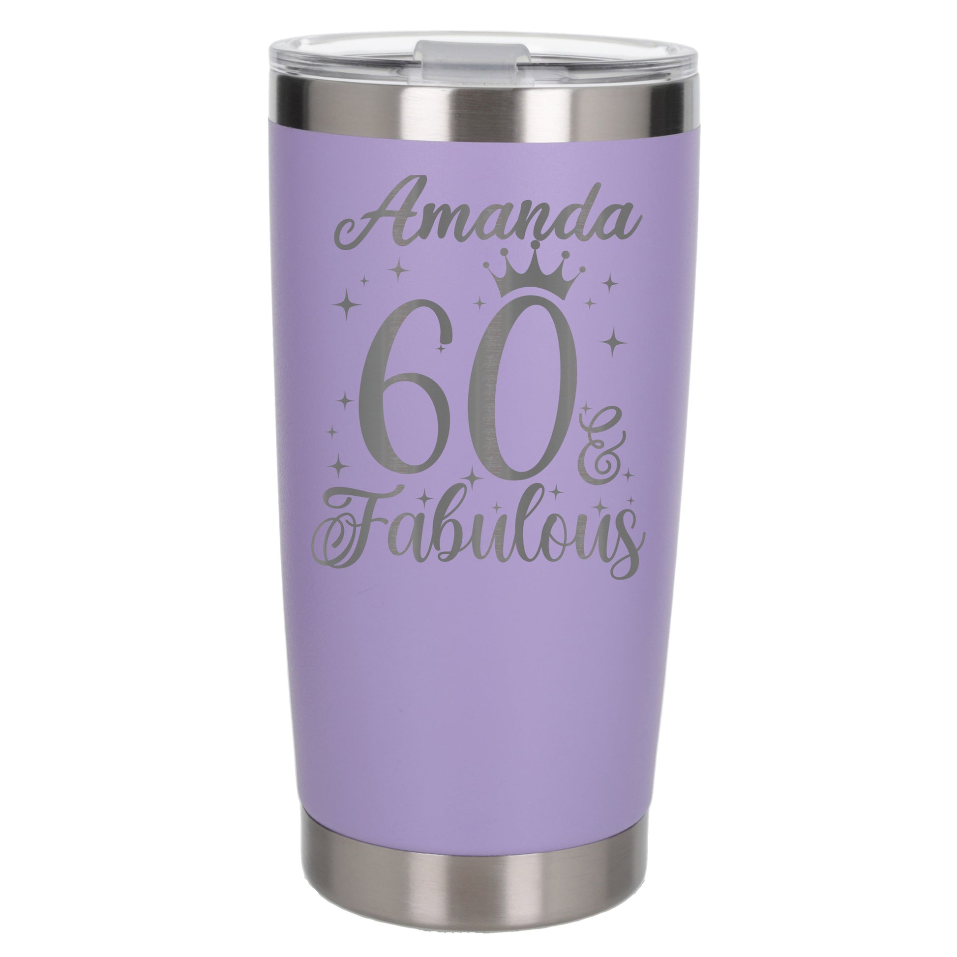 Lavender Thermal Metal Coffee Cup