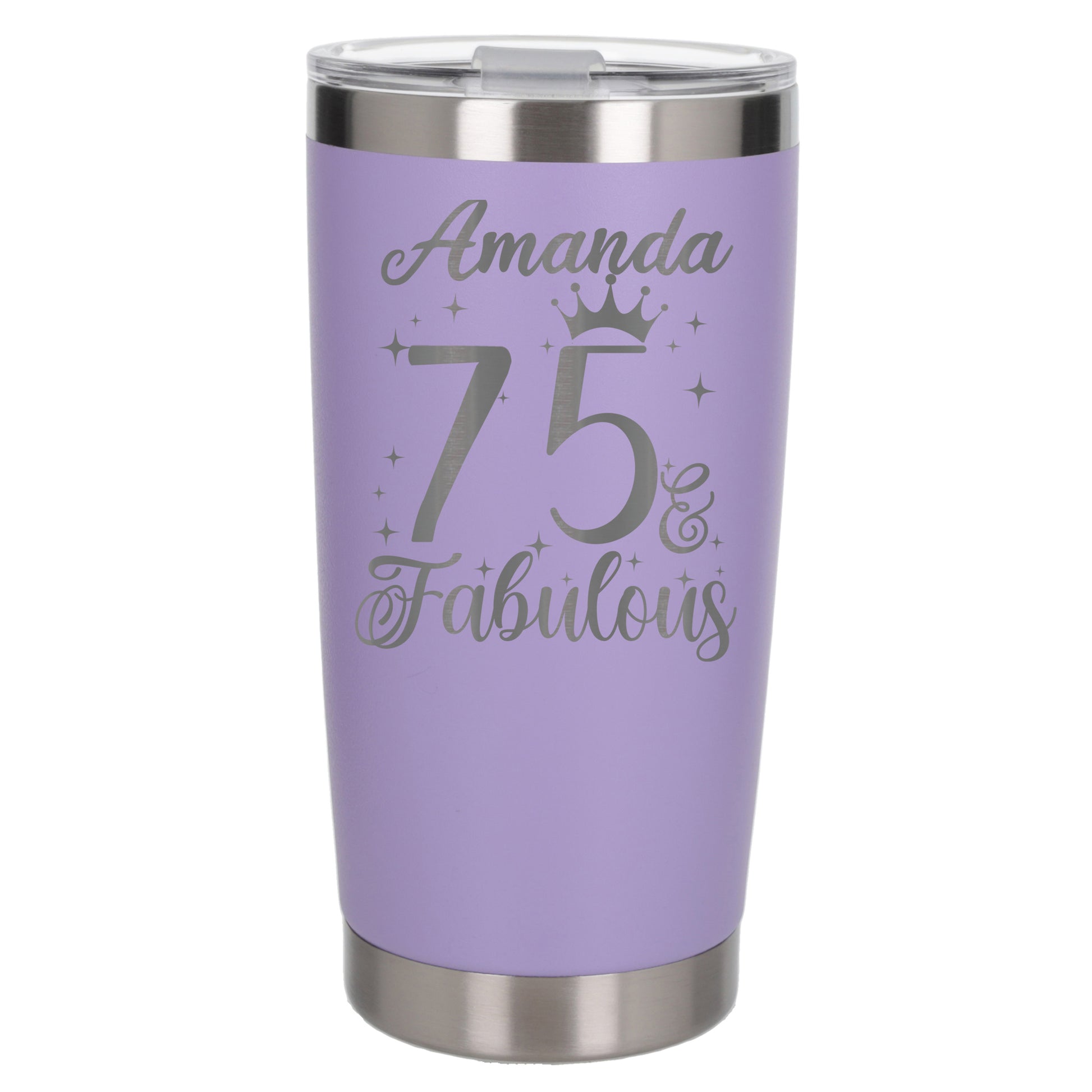 Lavender Thermal Metal Coffee Cup