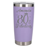 Lavender Thermal Metal Coffee Cup