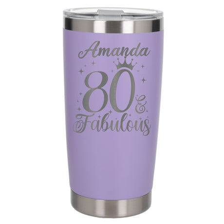 Lavender Thermal Metal Coffee Cup