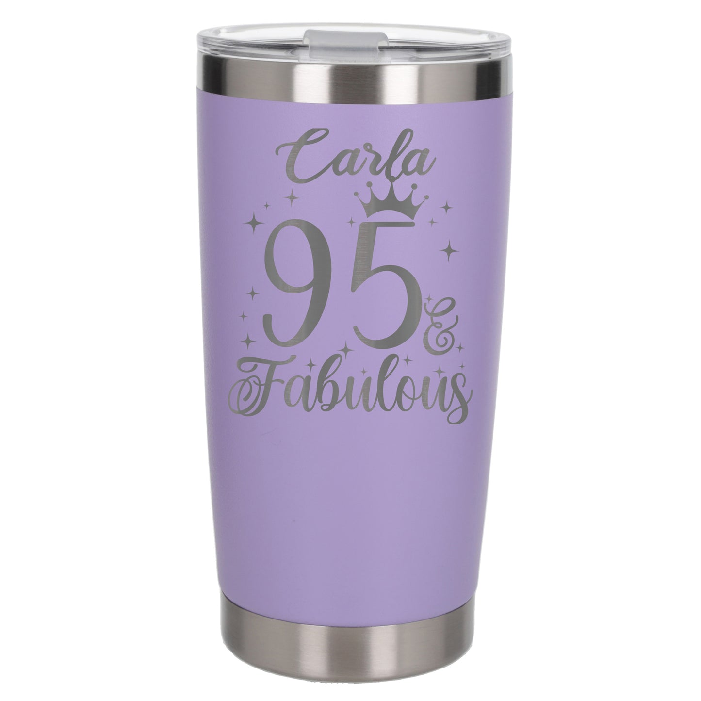 Lavender Thermal Metal Coffee Cup