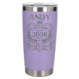 Lavender Thermal Metal Coffee Cup