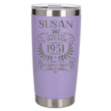 Lavender Thermal Metal Coffee Cup