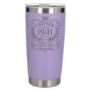 Lavender Thermal Metal Coffee Cup