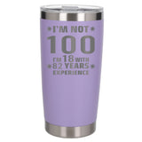 Lavender Thermal Metal Coffee Cup