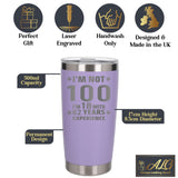 Lavender Thermal Metal Coffee Cup