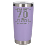 Lavender Thermal Metal Coffee Cup