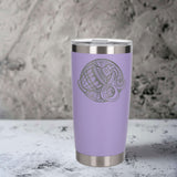 Lavender Thermal Metal Coffee Cup