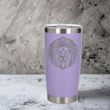 Lavender Thermal Metal Coffee Cup