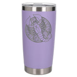 Lavender Thermal Metal Coffee Cup