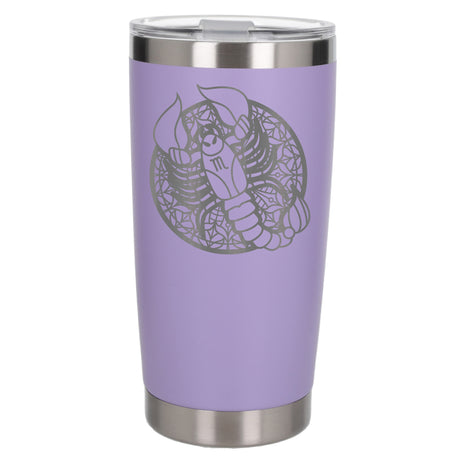 Lavender Thermal Metal Coffee Cup