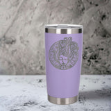 Lavender Thermal Metal Coffee Cup
