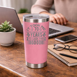 Light Pink Thermal Metal Coffee Cup