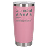 Review Engraved Travel Mug Birthday Gift, Thermal Metal Coffee Cup