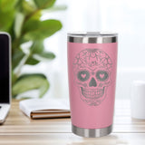Light Pink Thermal Metal Coffee Cup
