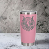 Light Pink Thermal Metal Coffee Cup