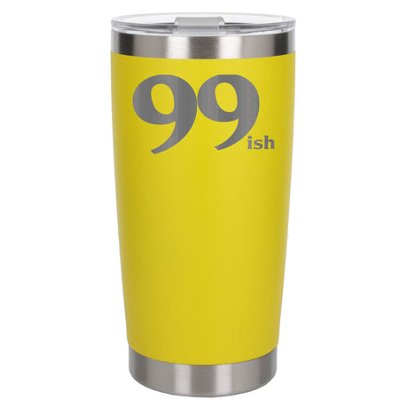 Yellow Thermal Metal Coffee Cup