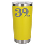 Yellow Thermal Metal Coffee Cup