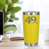 Yellow Thermal Metal Coffee Cup