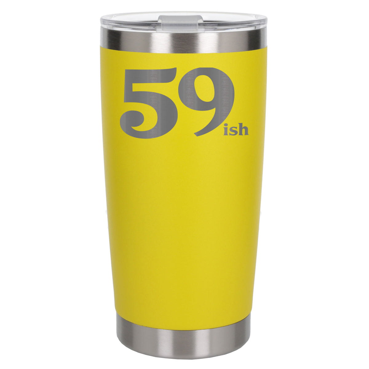 Yellow Thermal Metal Coffee Cup