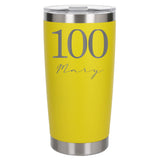 Yellow Thermal Metal Coffee Cup