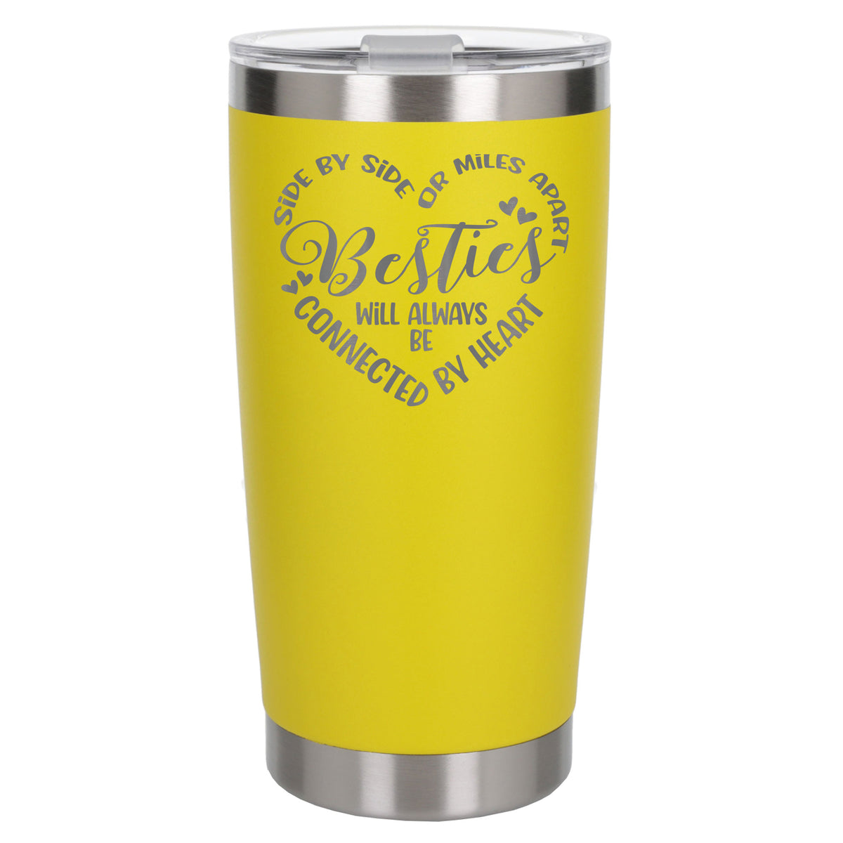 Yellow Thermal Metal Coffee Cup