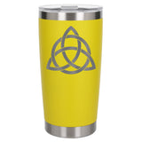 Yellow Thermal Metal Coffee Cup