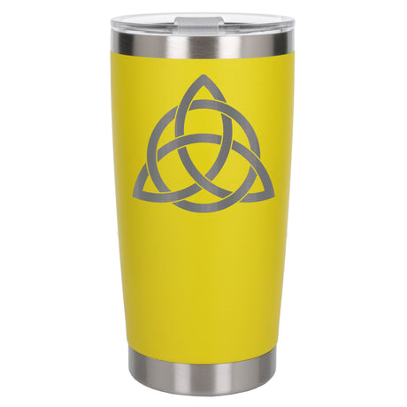 Yellow Thermal Metal Coffee Cup