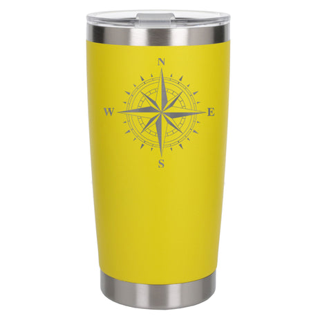 Yellow Thermal Metal Coffee Cup